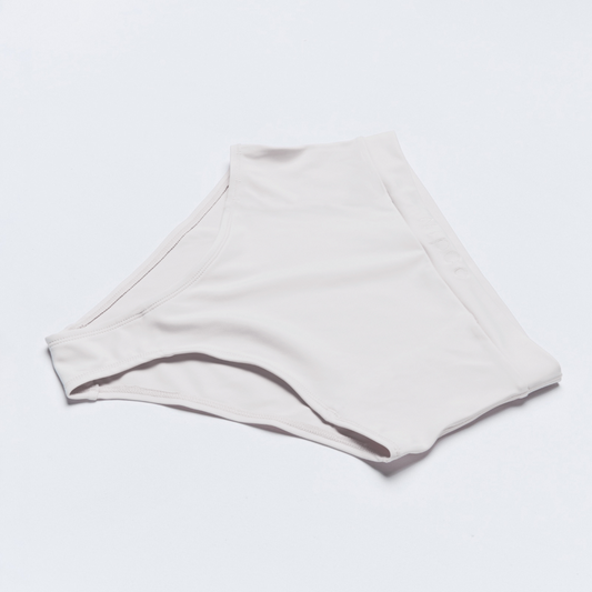 High Waisted Briefs - White