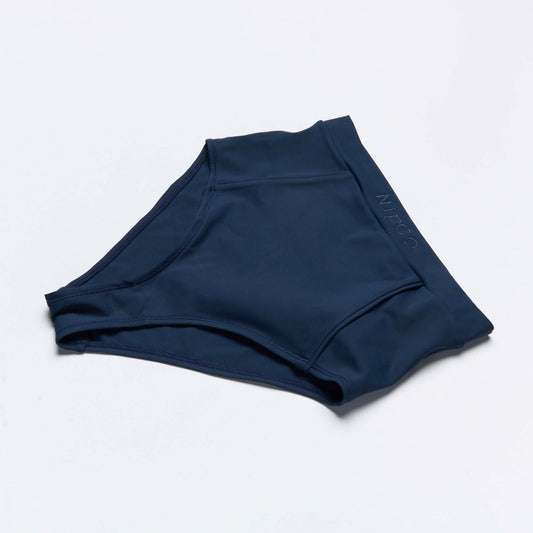 Product photograph of NipCo High Waisted Briefs in Navy